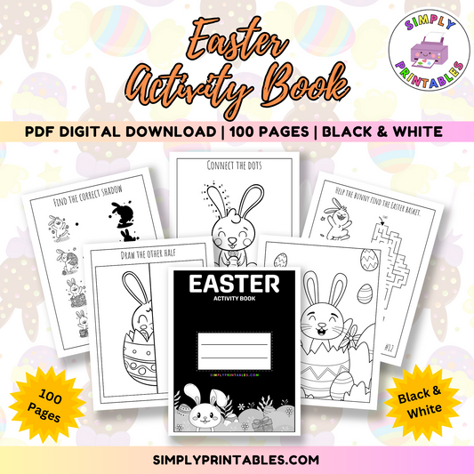 Easter Activity Book - Mega Pack