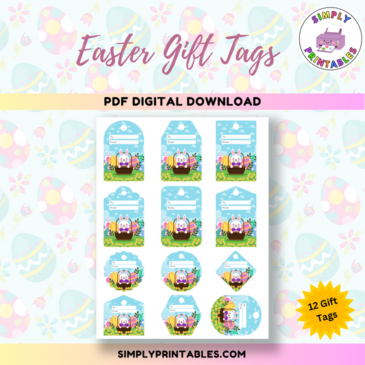 Easter Gift Tags